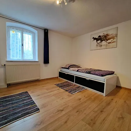 Apartament Zum Jagdsteinblick Bahretal Zewnętrze zdjęcie
